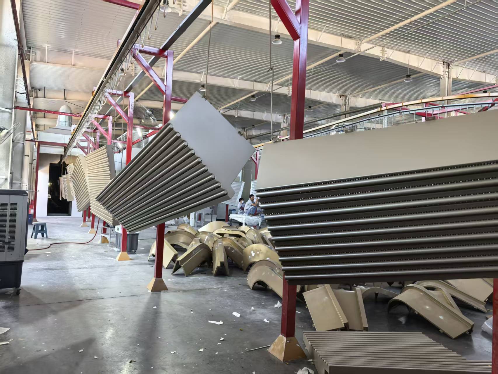 工厂实拍 新疆铝单板